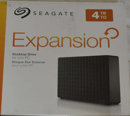 Seagate 4tb external hard drive open box usb 3.0