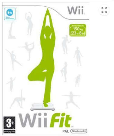 Wii Fit game and balance Board