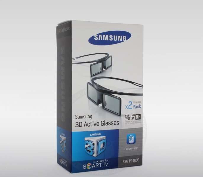 Samsung active 3D Glasses SSG-4100GB 2 Glasses in the box brand new sealed