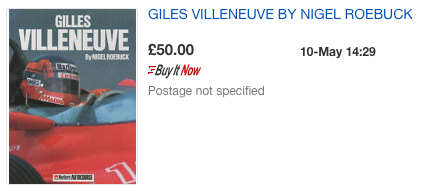 AUTOCOURSE DRIVERS PROFILES Set of 10 books Motorsport CLARK HILL VILLENEUVE SENNA PROST LAUDA RINDT