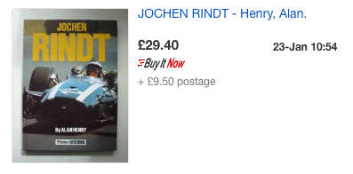 AUTOCOURSE DRIVERS PROFILES Set of 10 books Motorsport CLARK HILL VILLENEUVE SENNA PROST LAUDA RINDT