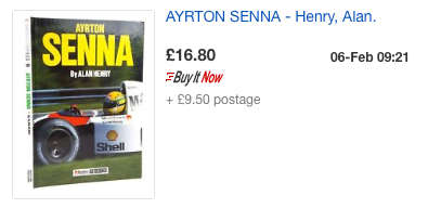 AUTOCOURSE DRIVERS PROFILES Set of 10 books Motorsport CLARK HILL VILLENEUVE SENNA PROST LAUDA RINDT