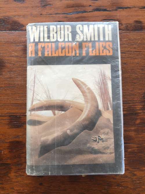 WILBUR SMITH A Falcon Flies 1st Edition Reprint Hardback 1971