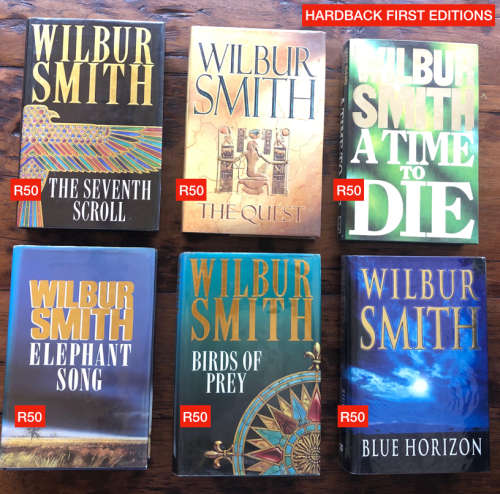 WILBUR SMITH A Falcon Flies 1st Edition Reprint Hardback 1971