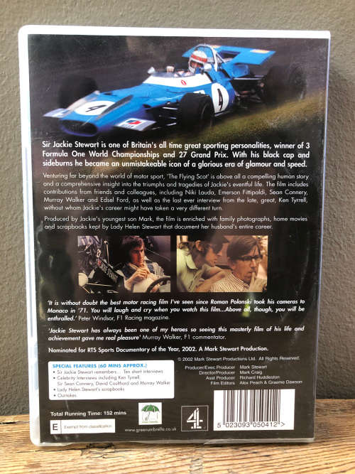 DVDs MOTORSPORT RACING CARS - LOT 1 / R50each