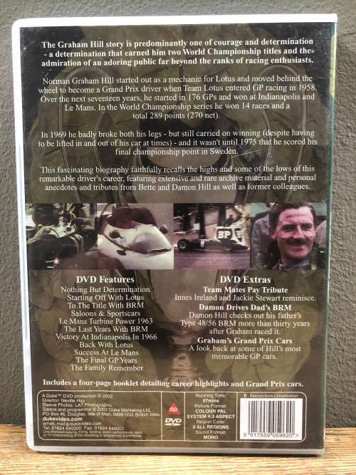 DVDs MOTORSPORT RACING CARS - LOT 1 / R50each