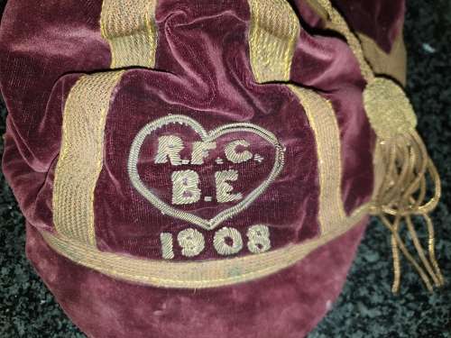 Rugby Honours cap 1908
