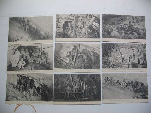 Antique Postcards of Gold Mining on the Rand