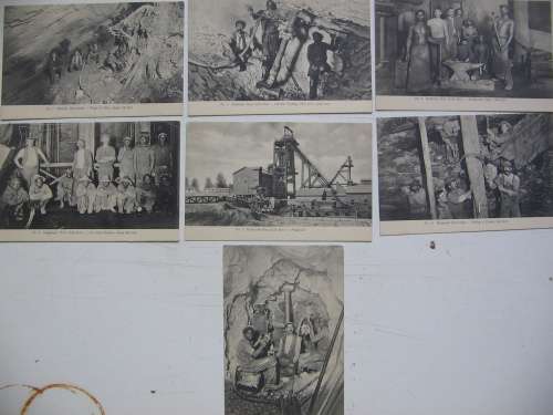 Antique Postcards of Gold Mining on the Rand