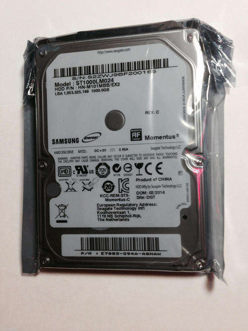 Samsung Seagate ST1000LM024 1TB HN-M101MBB SATA 2.5" Laptop Notebook Hard drive