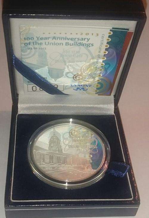 100 YEAR ANNIVERSARY UNION BUILDINGS PROOF COIN