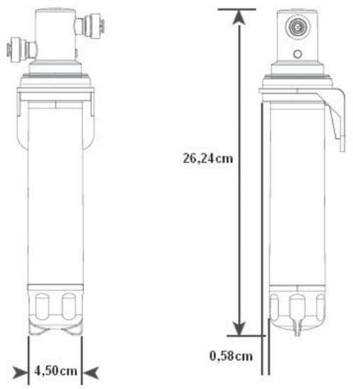 Dual Sink Mixer with Water Filter