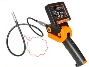 VIDEO CAMERA SNAKE IDEAL FOR PLUMBERS/ELECTRICIANS/MECHANICS