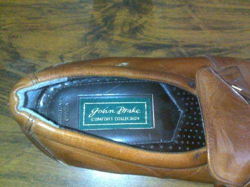 John Drake Brown Tan Genuine Leather Shoes SA/UK Size 9 - Very good condition