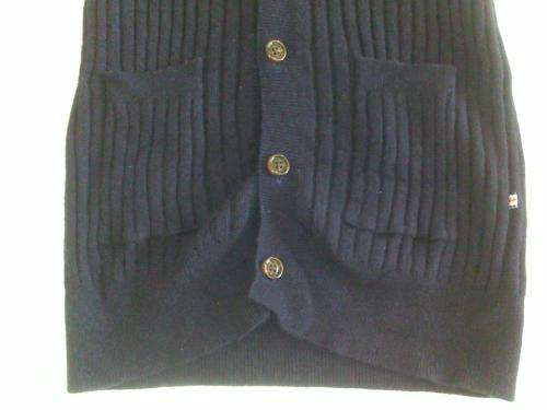 Burberry Cashmere Sweater Luxury Size M Blue Navy (Slim/Medium size body fit)