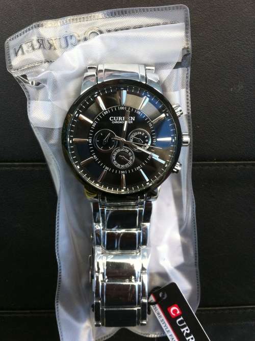 CURREN Mens Watch AS NEW  - Faulty!! Watch is losing time but still NEW