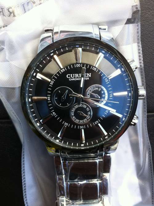 CURREN Mens Watch AS NEW  - Faulty!! Watch is losing time but still NEW