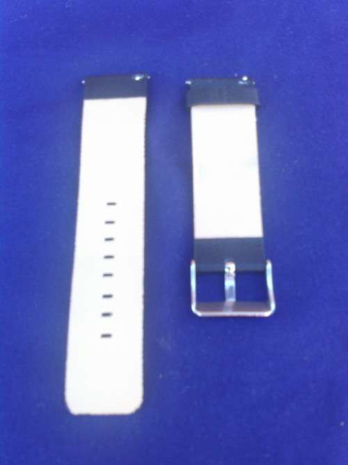 Black Watch Strap Leather Grain 23mm - Bargain