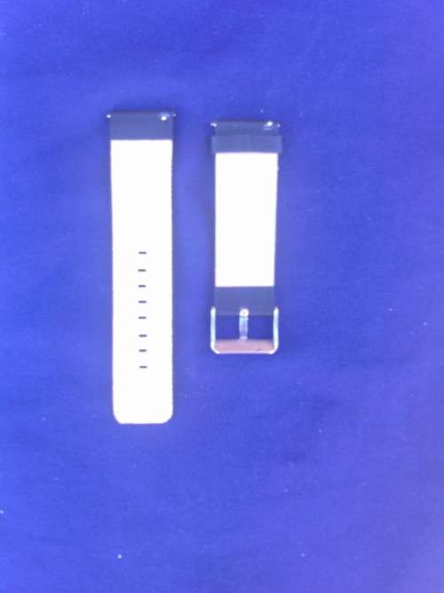 Black Watch Strap Leather Grain 23mm - Bargain