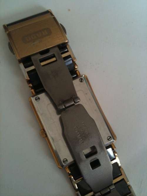 RADO Swiss Diastar Mens Large Ceramic Watch Serial 160 0282 3 - WORKING ORDER BARGAIN