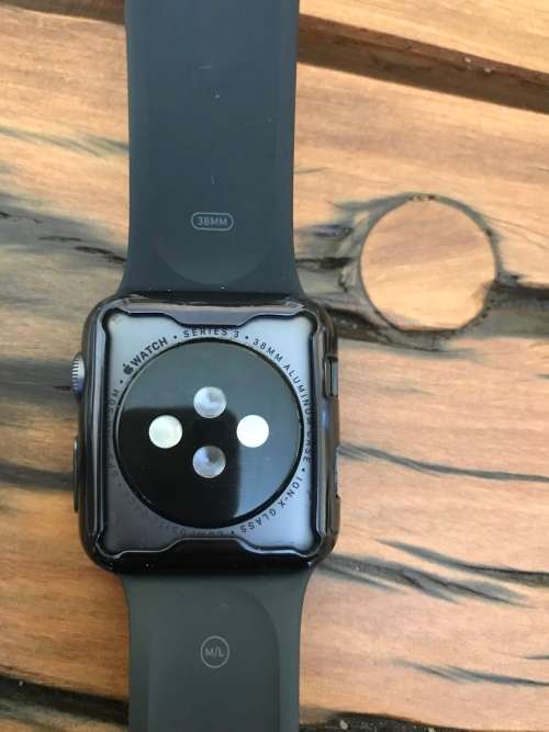 Apple Watch Series 3 GPS 38mm Space Grey Aluminium Case WITH PROTECTIVE CASE , ALMOST NEW CONDITION