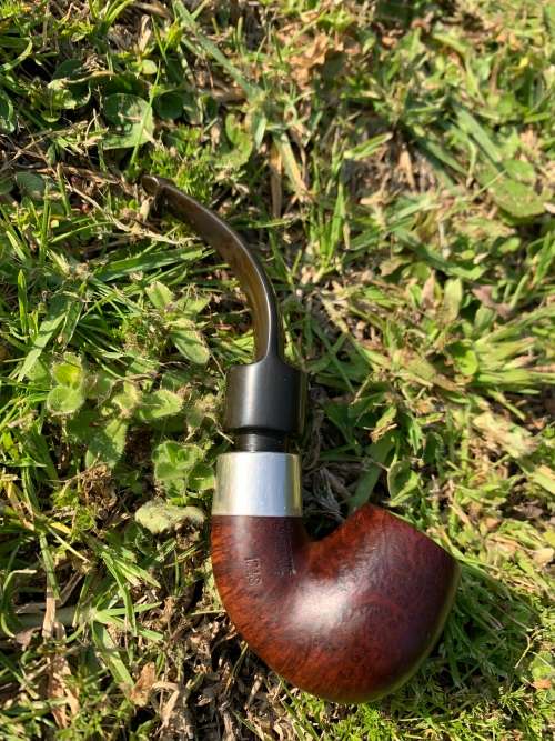 Peterson Deluxe System Pipe - Silver mounted - Bargain