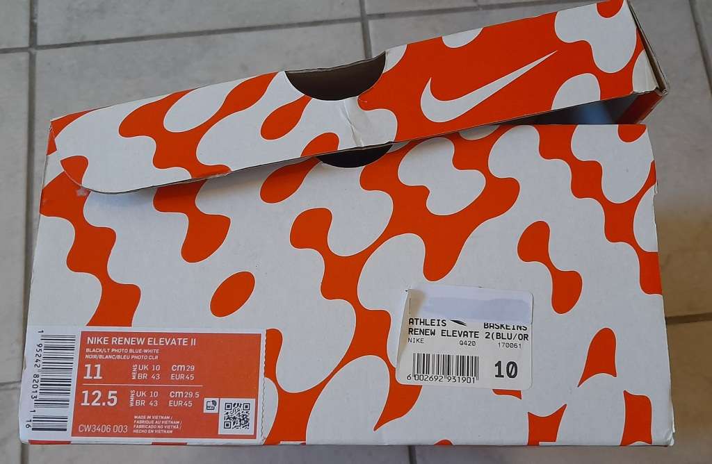 Nike Renew Elevate 2 Sneakers Size 10 Eur 43 - Bargain Unworned