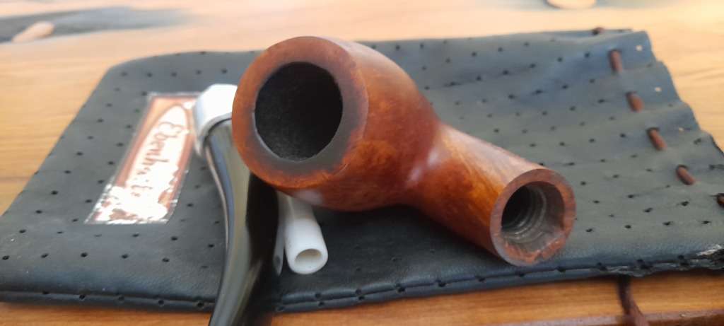 Ebenhart`s Uitspan Briar Pipe Bottomless design - Bargain