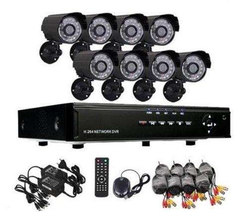 8 Channel CCTV Security Recording System (8X700TVL CAMERAS)