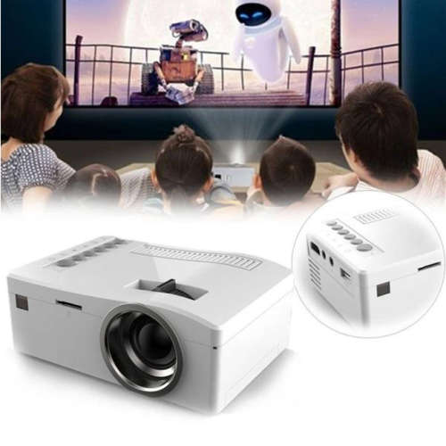 LOCAL STOCK* 400LM HD Home Theatre LED LCD Mini Projector Cinema USB HDMI SD AV Video