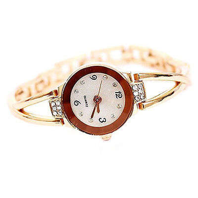 Womens-Chic-Rose-Gold-Plated-Rhinestone-Bracelet-Dial-Quartz-Analog-Wrist-Watch  Womens-Chic-Rose-G