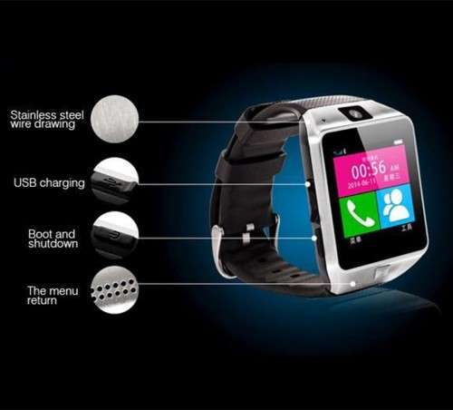 DZ09 Bluetooth Wrist Smart Watch Smartwatch SIM Slot Smartphone For Android IOS