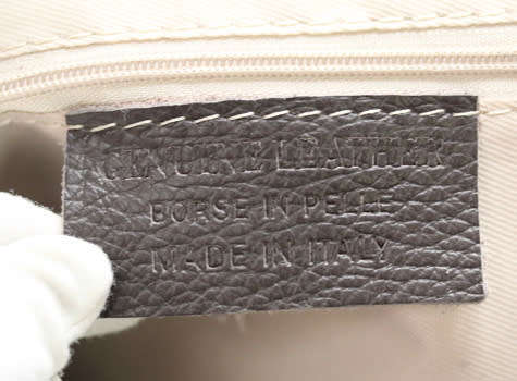 FIRENZE ITALIAN MADE GREY GENUINE SUEDE LEATHER TOTE HANDBAG WITH FRINGED TASSEL DETAIL