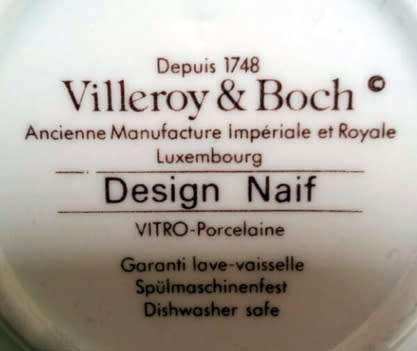 VINTAGE VILLEROY AND BOCH ORNAMENTAL PORCELAIN DISH WITH PAINTED LID. COLLECTOR'S ITEM!