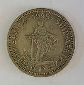 1958 SA Union Shilling (1/-)