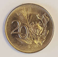 1966 Twenty Cent (20c) -English Legend