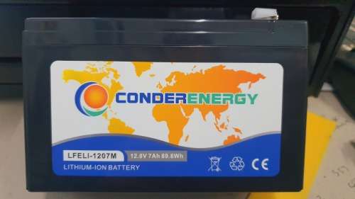 12V 7AH RECHARBLE LITHIUM ION BATTERY