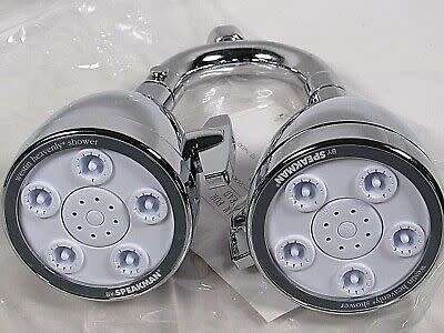 Speakman S-2222 HS CP Anystream Westin Heavenly Chrome Twin Dual Shower Head