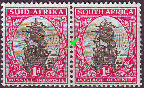 South Africa-varieties and errors   - see scan
