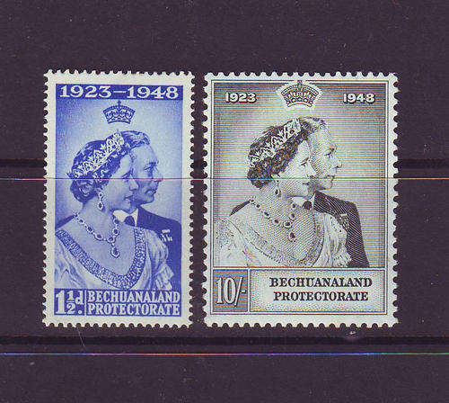 Bechuanaland 1948 Royal Silver Wedding