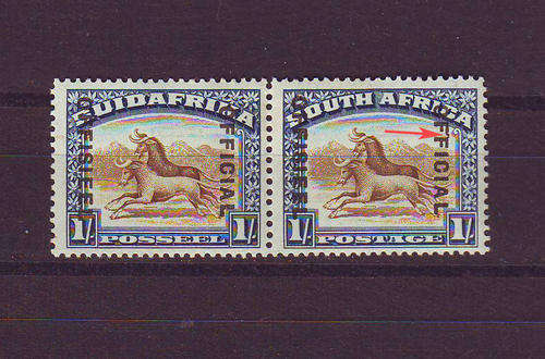 South Africa Varieties & Errors--see scan