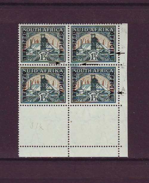 Union of South Africa-OFFICIALS -see scan