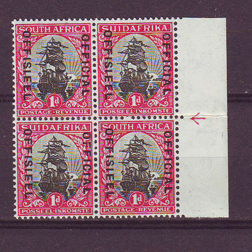 Union of South Africa- OFFICIALS -see scan