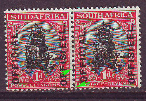 Union of South Africa- OFFICIALS -see scan