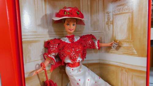 Barbie Mattel Soda Fountain Sweetheart Coca Cole 1st