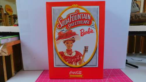 Barbie Mattel Soda Fountain Sweetheart Coca Cole 1st