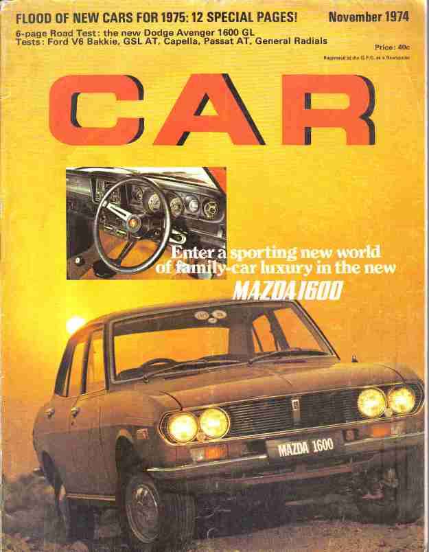 Car (SA)  November    1974