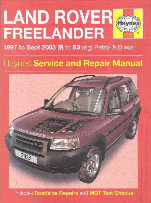 Land Rover Freelander  --  1997 - 2003   --  Haynes