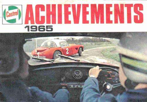 Castrol Achievements  ----   1965