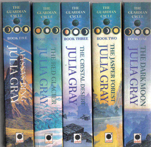 The Guardian Cycle - Set of  5 Volumes  --  Julia Gray